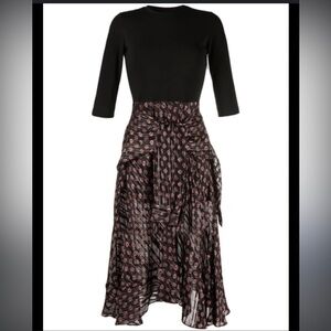 Maje size 40 maxi dress